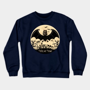 Spooktacular Halloween, Trick or Treat Crewneck Sweatshirt